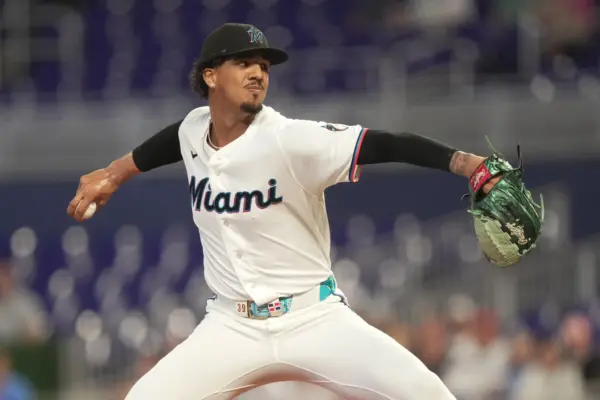 Rangers Marlins Baseball