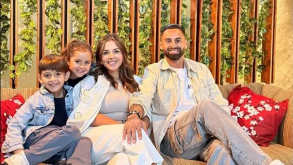 Familia de futbolista argentino Lucas Trejo.
