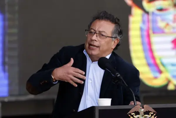 Fotografía de archivo del presidente de Colombia, Gustavo Petro.