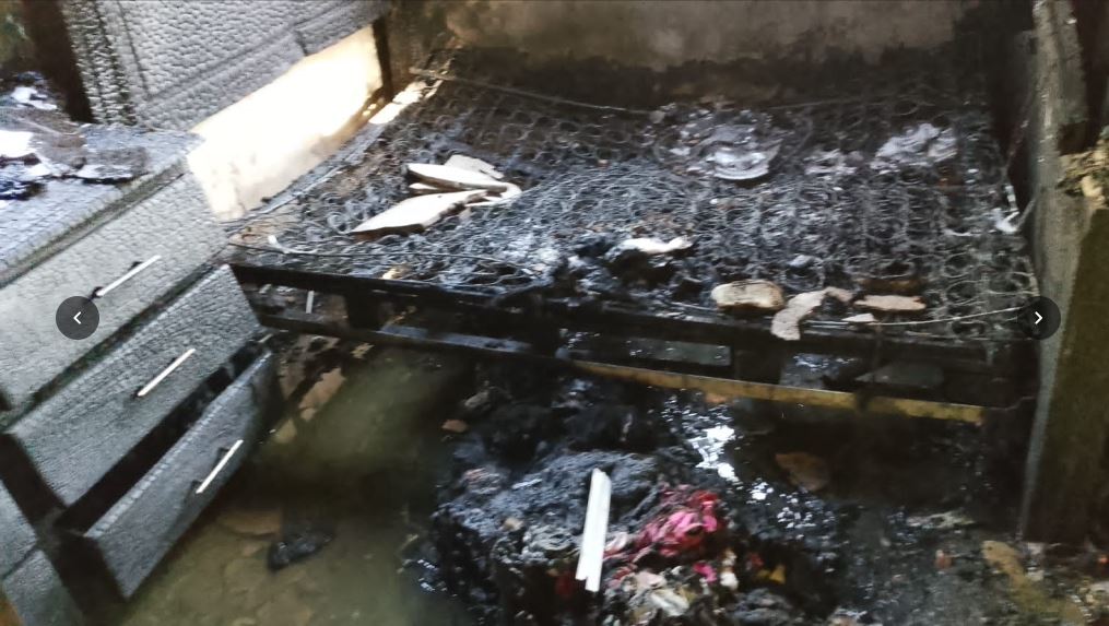 Madre soltera lo pierde todo tras incendio en Puerto Plata
