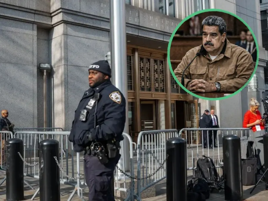 Imagen de archivo del tribunal federal en Nueva York, en el que compareció Nicolás Maduro tras su detención por Estados Unidos.