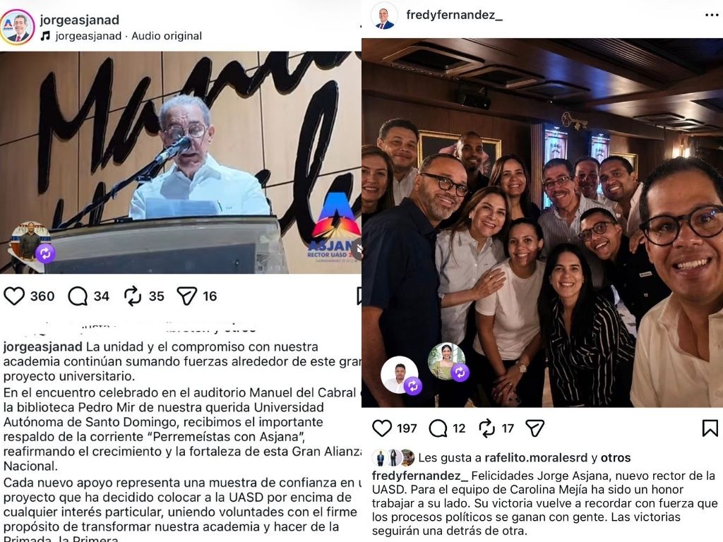Jorge Asjana conquista Rectoría UASD con respaldo de FP, PLD y sectores del PRM