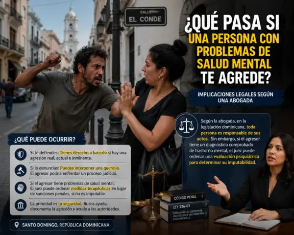 Persona con desorden mental agrede-ley
