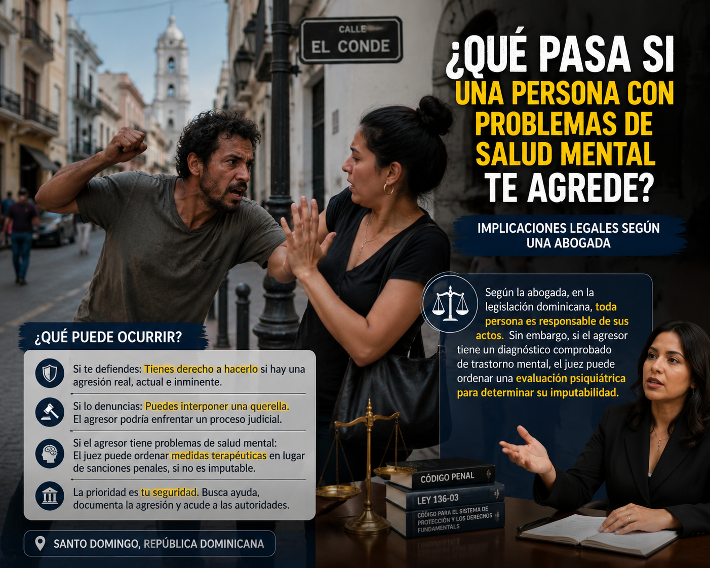 Cuando el agresor tiene un trastorno mental: ¿qué dice la ley y qué decide un juez?