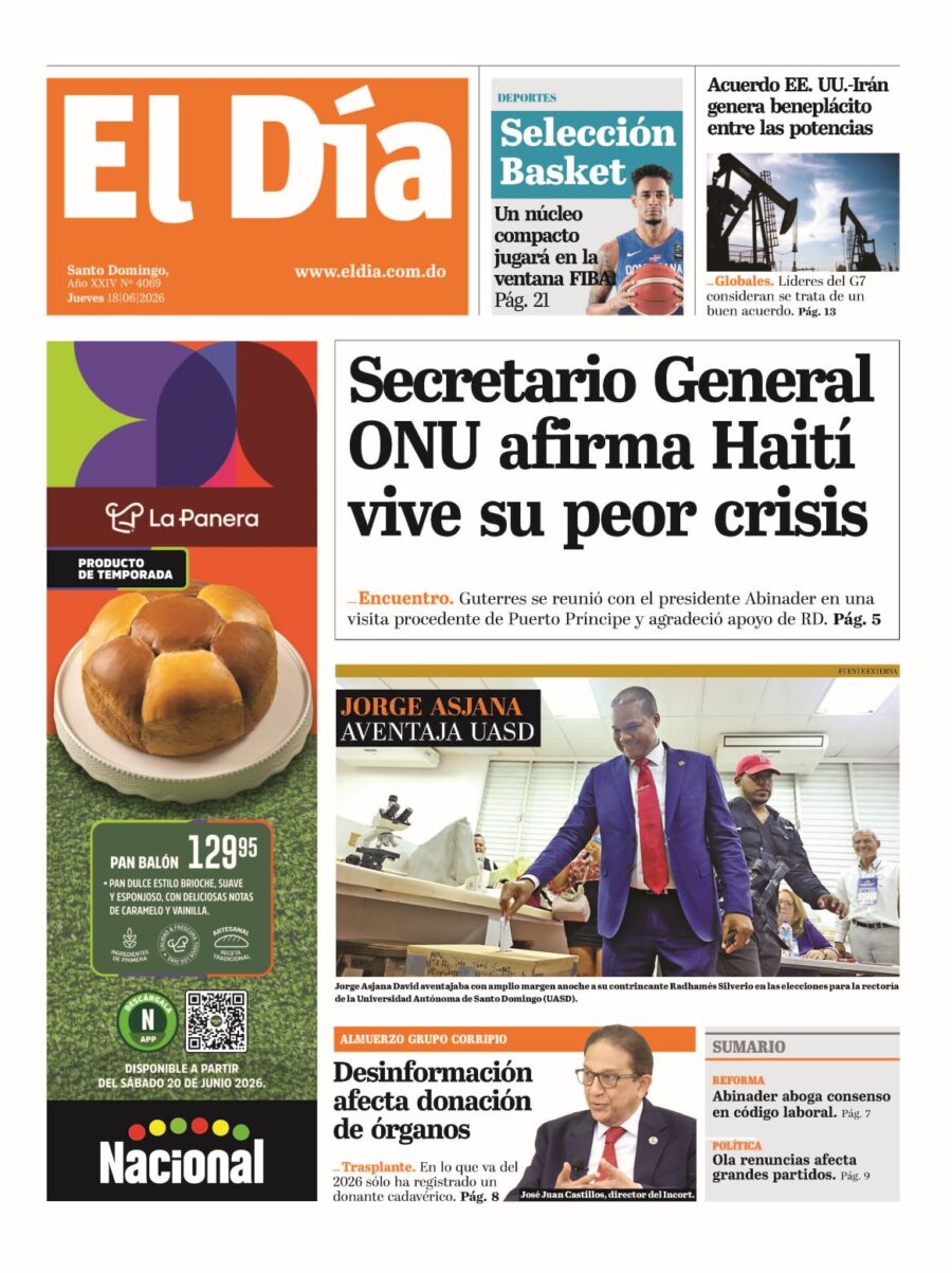 Portada edición impresa 17-06-2026