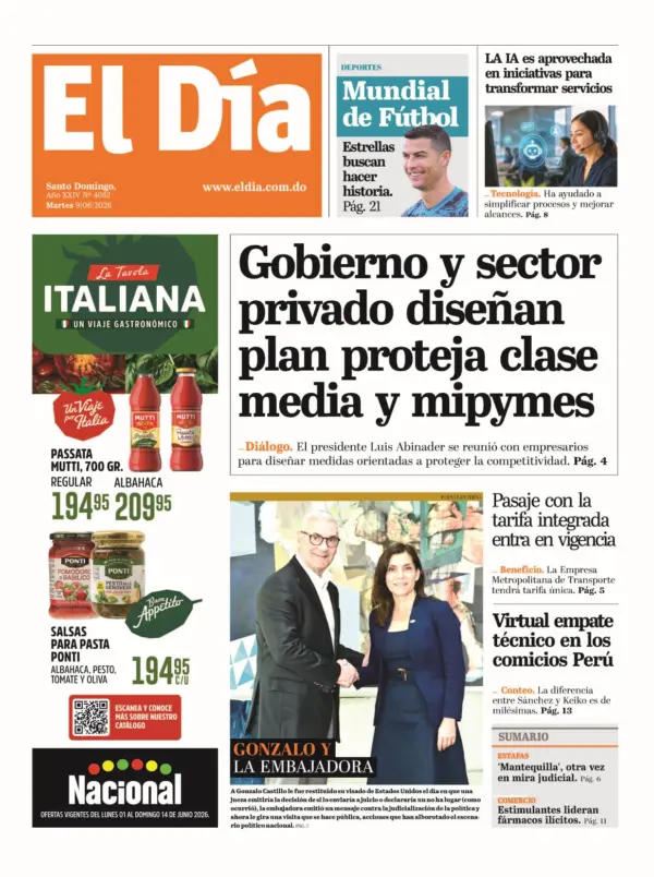Portada impresa 09-06-2026