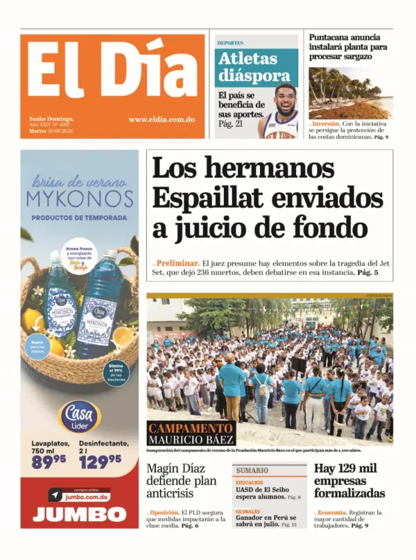 Portada impresa 16-06-2026