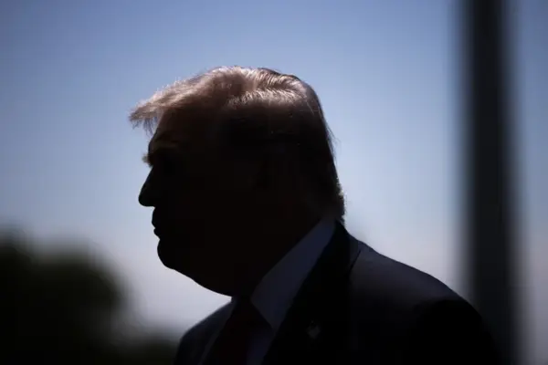 Fotografía de archivo del presidente de Estados Unidos, Donald Trump, en la Casa Blanca, en Washington (EE.UU.).