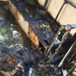 Madre soltera lo pierde todo tras incendio en Puerto Plata