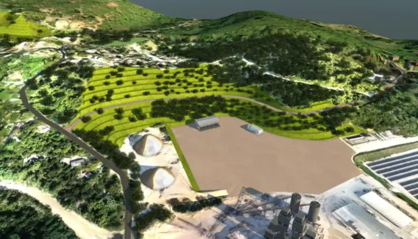 imágenes de cómo quedará el área remediada