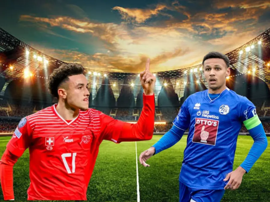 Ruben Vargas y Luca Jaquez jugadores de Fútbol
