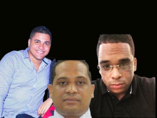 Tanner Antonio Flete,Eric Daniel Pereyra Núñez y Miguel Ventura Pichardo, fueron de los imputados absueltos ayer. Fuente Externa.
