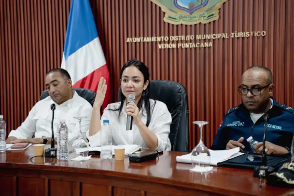 La ministra de Interior y Policía, Faride Raful