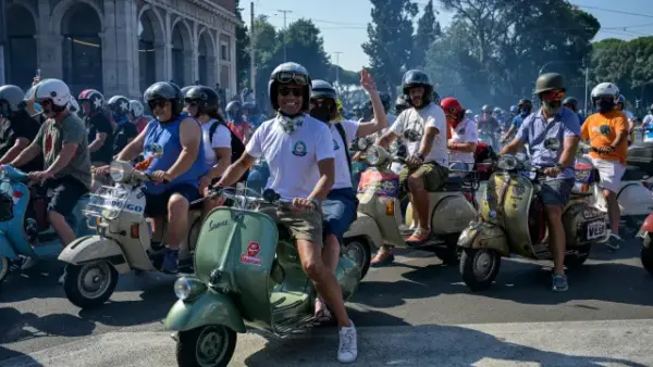 apasionados de la vespa