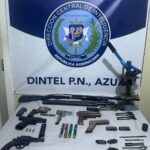 DINTEL ocupa arsenal de armas y arresta a tres hombres durante allanamientos en Azua