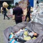 Autoridades destruyen mercancías ilícitas valoradas en casi RD$9,000 millones