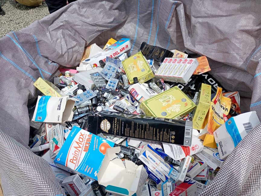 Autoridades destruyen mercancías ilícitas valoradas en casi RD$9,000 millones