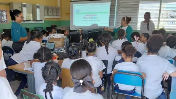 Jornada en la escuela Café con Leche.