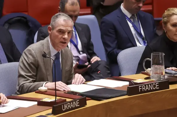 El embajador de Francia ante las Naciones Unidas, Jérôme Bonnafont.