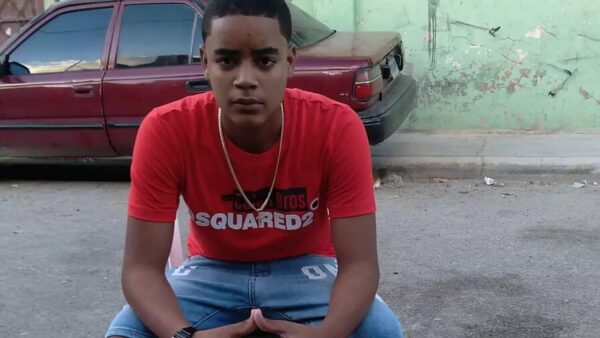 Rawel Sierra, joven de 18 años muertos de un disparo en un protesta.