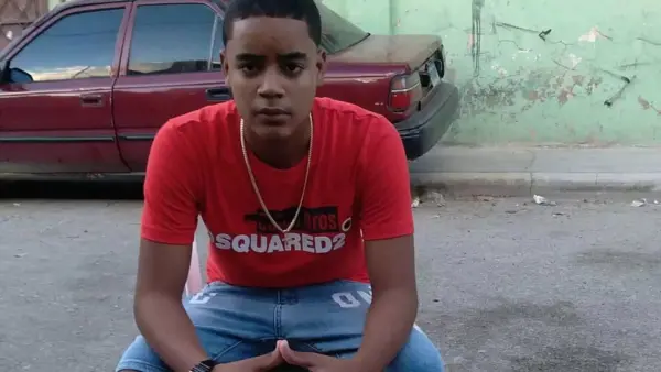 Rawel Sierra, joven de 18 años muertos de un disparo en un protesta.