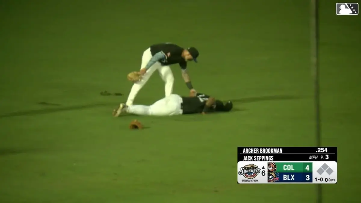 Jesús Made, el mejor prospecto de MLB, salió del juego tras fuerte golpe en la pierna