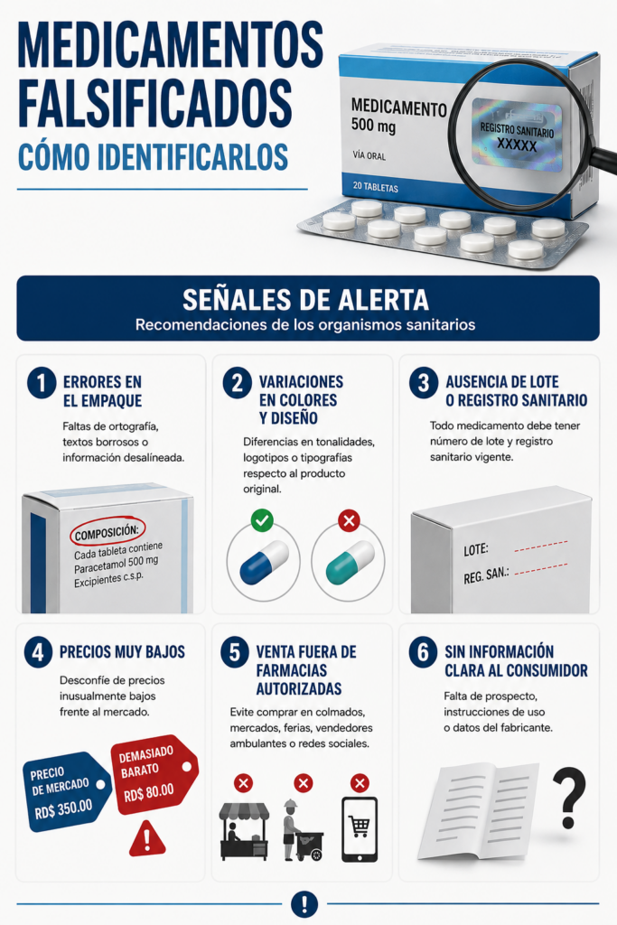 El peligro detrás de la caja: cómo impactan los medicamentos falsificados a la salud