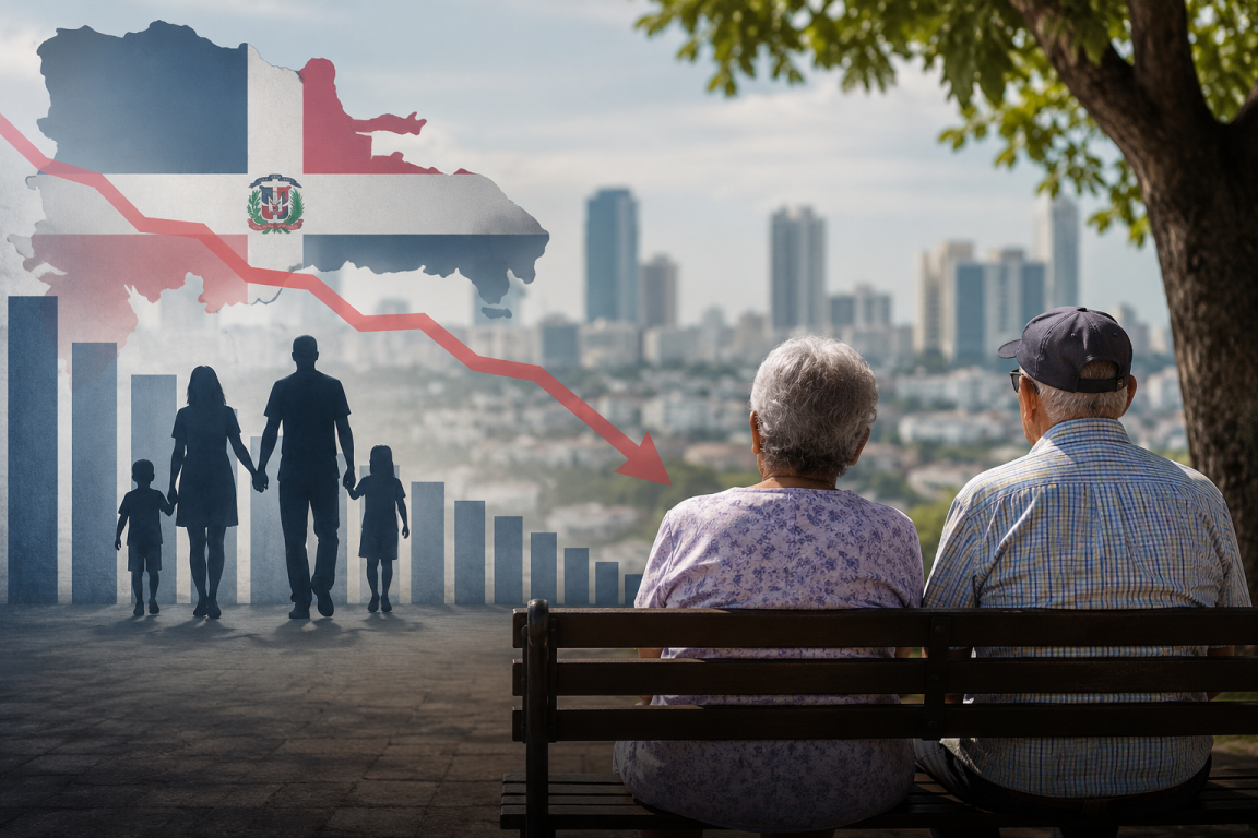 Menos nacimientos, más adultos mayores: el desafío que ya enfrenta República Dominicana