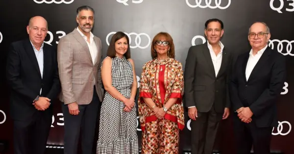 Enrique García, Alexander Gutiérrez, Carla Frías, Milagros Abreu, Jorge Asmar y George González.