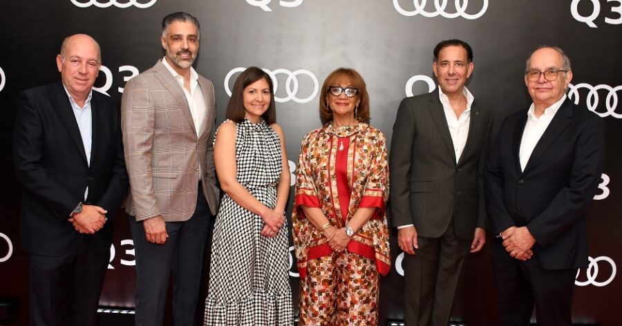 Enrique García, Alexander Gutiérrez, Carla Frías, Milagros Abreu, Jorge Asmar y George González.