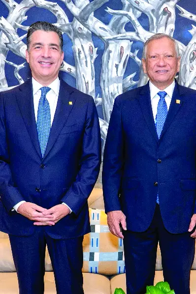 Christopher Paniagua y Leonardo Aguilera.