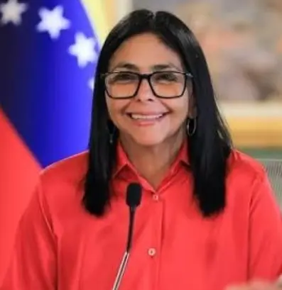 Delcy Rodríguez, vicepresidenta de Venzuela.