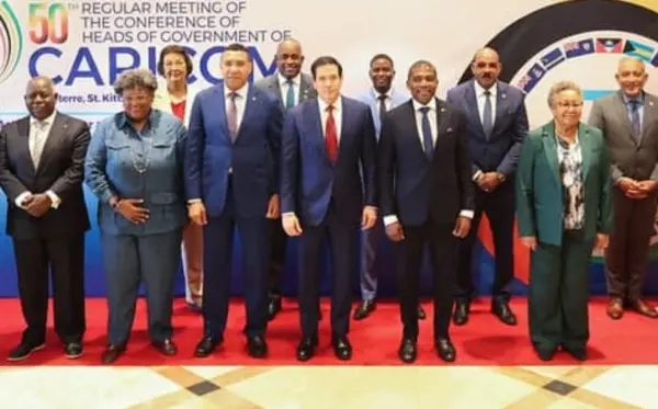 Integrantes del Caricom en cumbre que termina mañana.