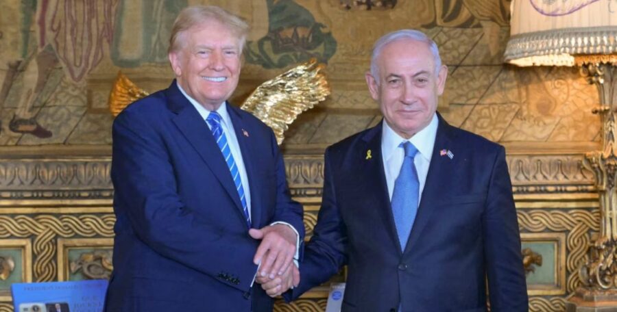 Donald Trump y Netanyahu se reúnen por primera vez desde el inicio de la guerra que libran ambas naciones contra Irán.