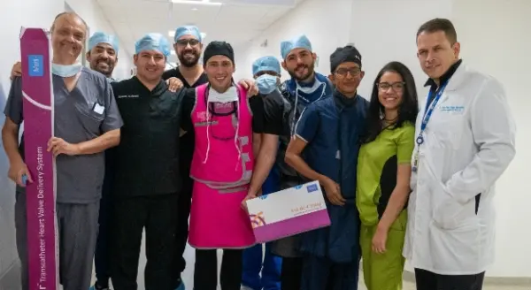 El equipo de trabajo.