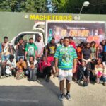 Ejército detiene a 29 haitianos indocumentados ocultos en un camión de carga tras persecución en Valverde