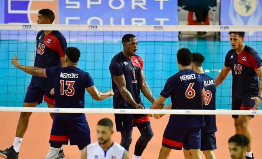 Integrantes de la selección nacional de voleibol que busca salir victoriosa en los Juegos