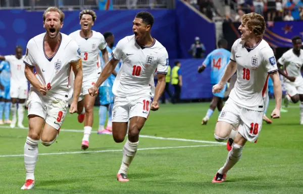 Harry Kane, autor de los dos goles de la victoria conseguida por Inglaterra.  Ap