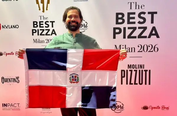 Erancis Peña es  el primer dominicano en estar entre los 100 mejores pizzaiolos del mundo.