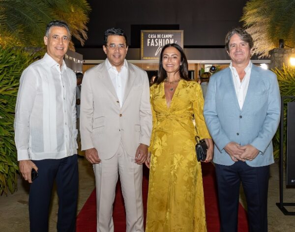 Andrés Pichardo, David Collado, Carolina Rainer y Leonardo Matos.