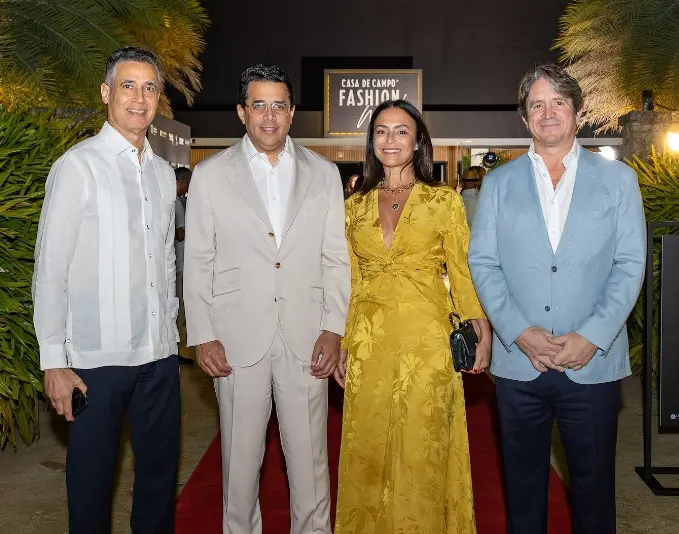 Andrés Pichardo, David Collado, Carolina Rainer y Leonardo Matos.