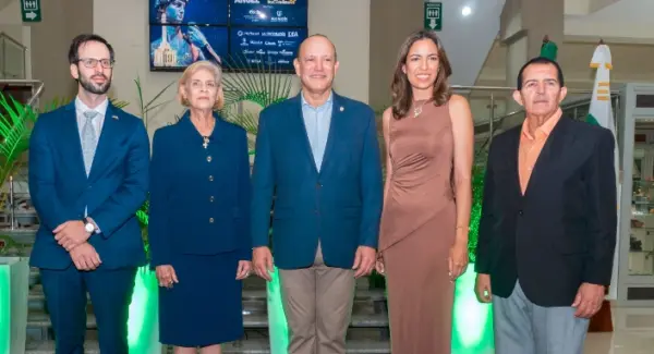 Rodolfo Colaci, Ingrid González, Ulises Rodríguez, Melany Rodríguez y Francisco Morillo.