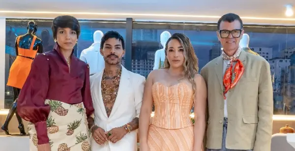 Ichanell Rodríguez, Joel Reyes, María Fernanda Núñez y Sócrates Mckinney.
