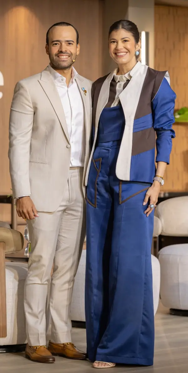 Víctor Arias y Beatríz Abud.