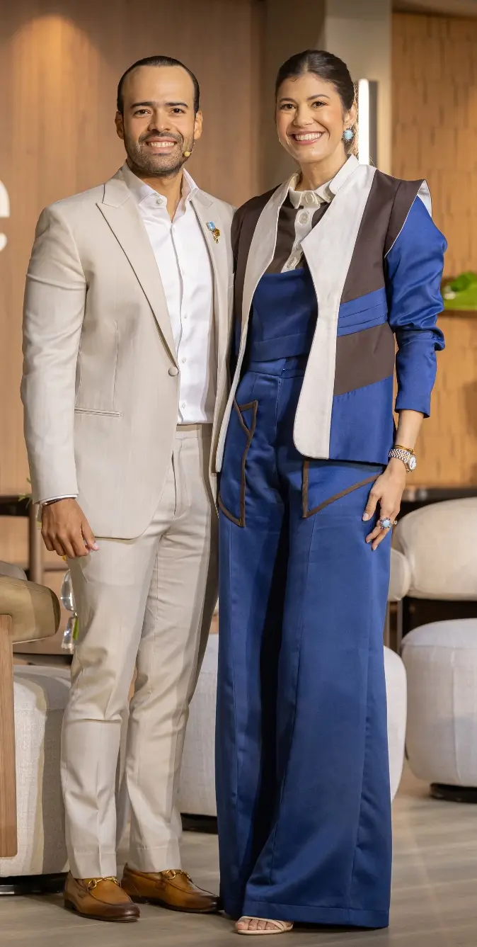 Víctor Arias y Beatríz Abud.
