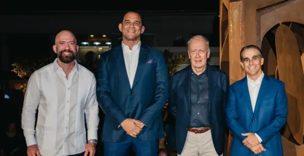 Jacinto Howley,  Manuel Grullón, Fernando Rodríguez y Fernando Varela.