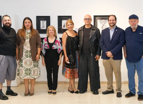 Luis Hidalgo, Sofía Otero, Lucy Threan, Pasha Félix, Enrique Fernández Malla y Freddy Ginebra.
