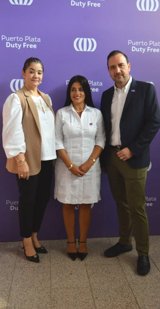 Yolanda Martínez, Delvair Amarilla y Gian Franco Botteri.
