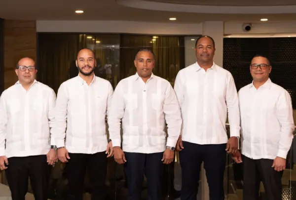 Gustavo Domingo, Ramón Guzmán, Aramis Mella, José Luis Santana y Gilberto Peña.