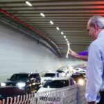 El túnel de la Plaza de la Bandera agiliza ya el tránsito hacia el Sur